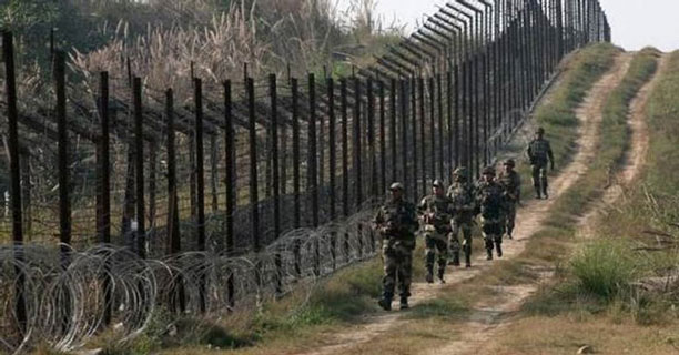 مرز هند و پاکستان در روز